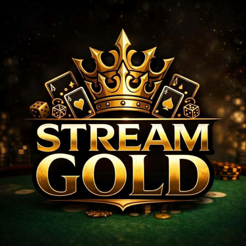 Stream Gold Casino app banner showing Android APK and mobile web access options